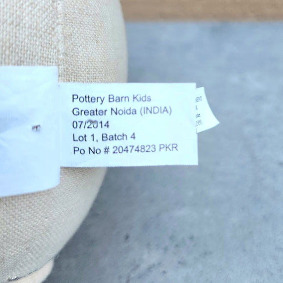 Pottery Barn Kids Plush Teapot Bunny Floppy Crown Stuffed Toy Retired Pretend Pl - Picture 10 of 11